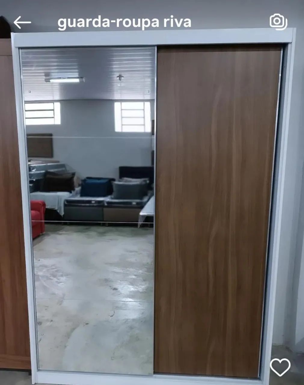 GUARDA ROUPA RIVA - DEMOBILE ENTREGA E MONTAGEM GRATIS! - Foto 4