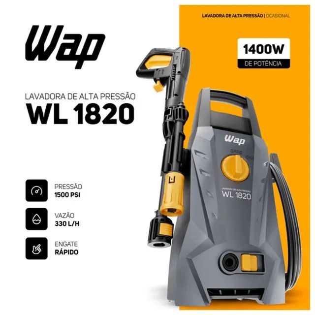Lavadora de Alta Pressão 1400w 1500Psi Fw009452 Wap - Foto 4