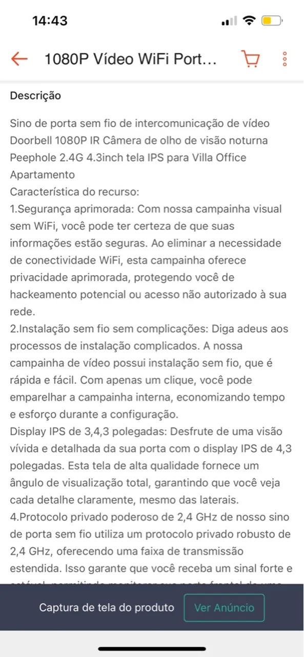 Câmera de vídeo (descrição nas fotos) - Foto 5