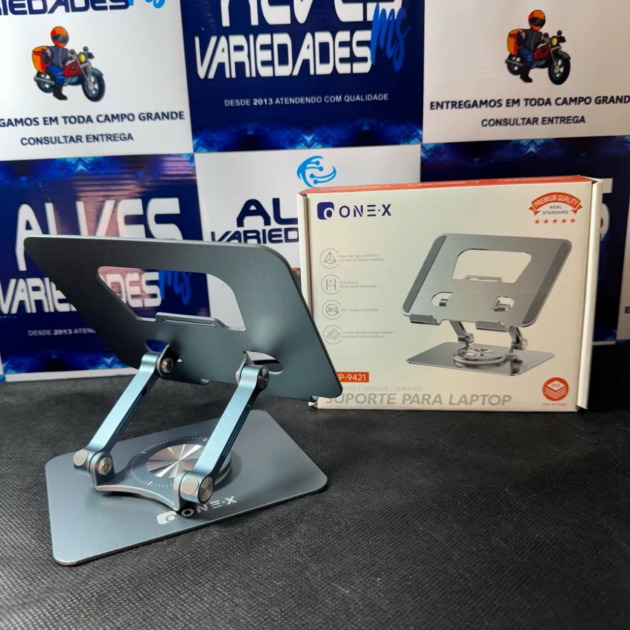 Suporte Para iPad e tablet Super Reforçado Rotação 360° - Foto 2