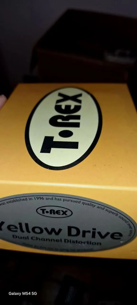 Pedal T.Rex Yellow Drive na Caixa !! - Equipamentos e Acessórios