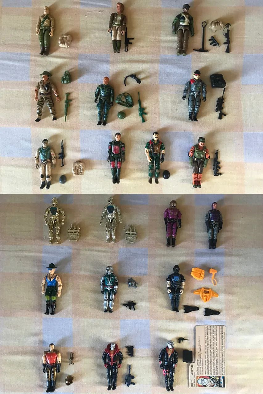 Coleção Pessoal de GiJoes/Comandos em Ação + outras figuras - Foto 2