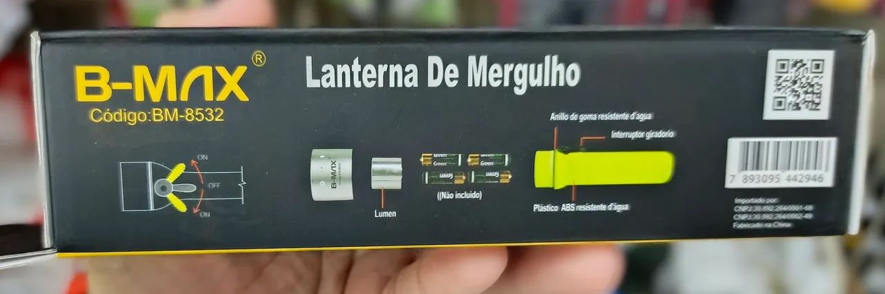 Lanterna Mergulho A Prova Dágua Led Potente Resistente - Foto 6