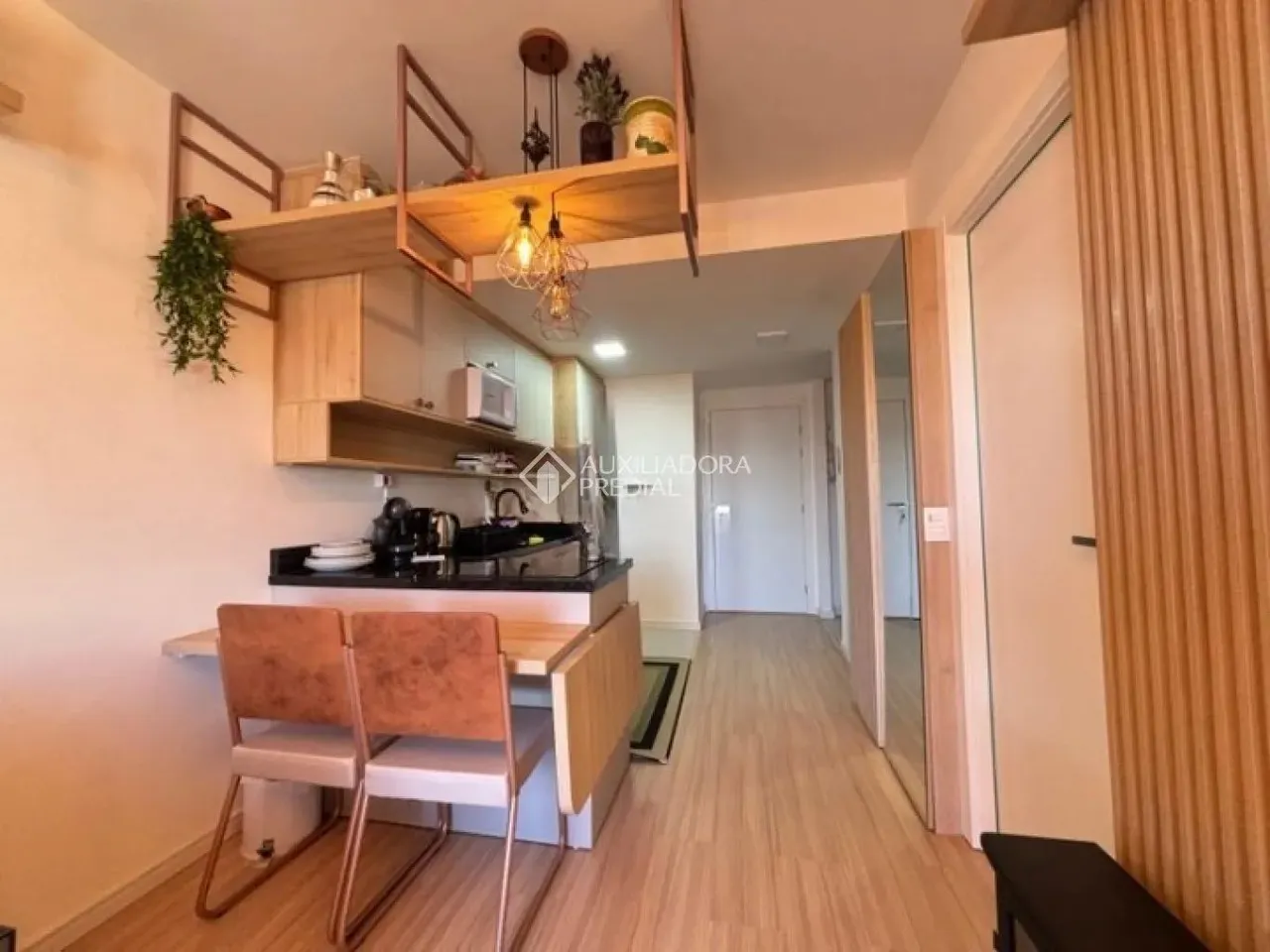 Apartamento mobiliado. para locação com 44 m², com 1 quarto em Azenha - Porto Alegre - RS