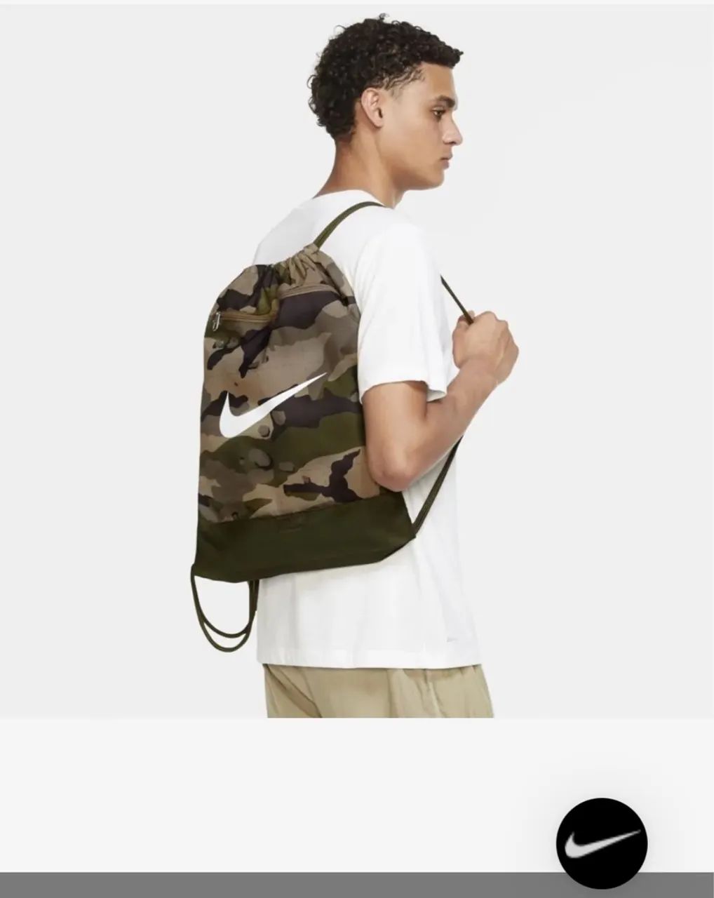 Sacola Nike Camuflada Com Lacre de Fábrica