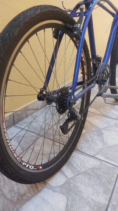 Bicicleta de Passeio - Azul - Foto 2