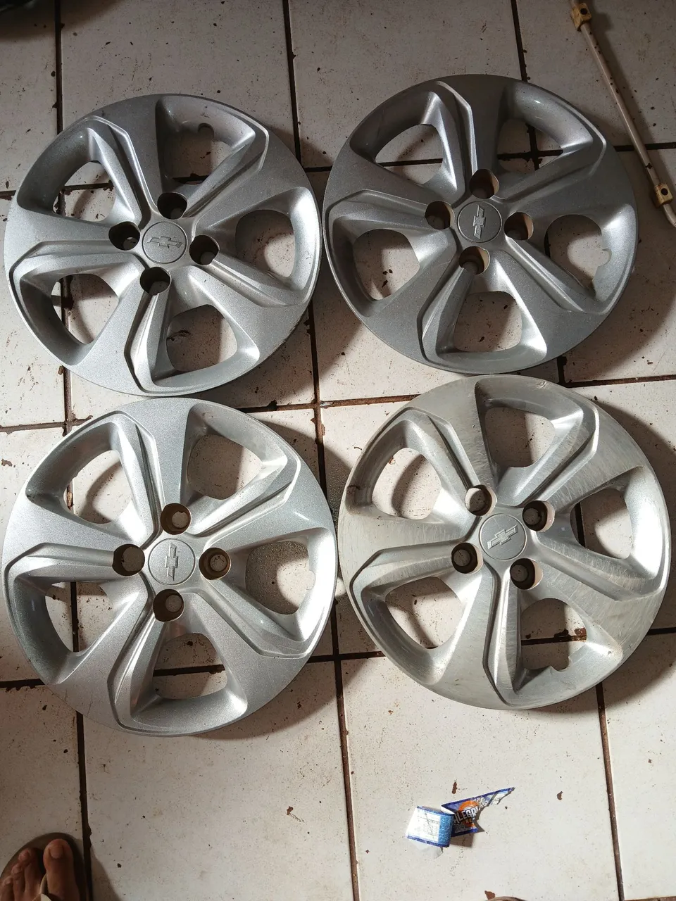 Jogo de Calotas Chevrolet - Design Moderno e Original