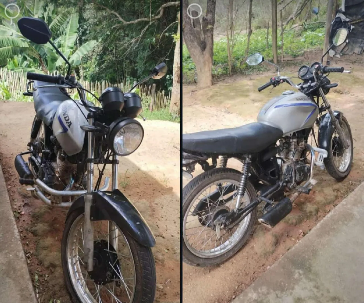 Moto de leilão