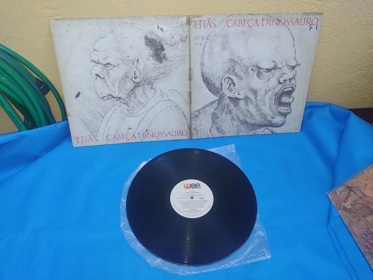 LP Disco de Vinil Titãs álbum Cabeça Dinossauro, original.