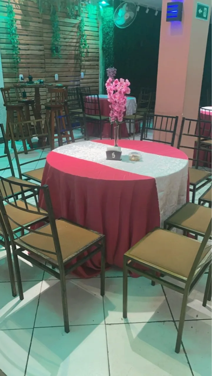 Decoração para Eventos: Cadeiras modelo tiffany