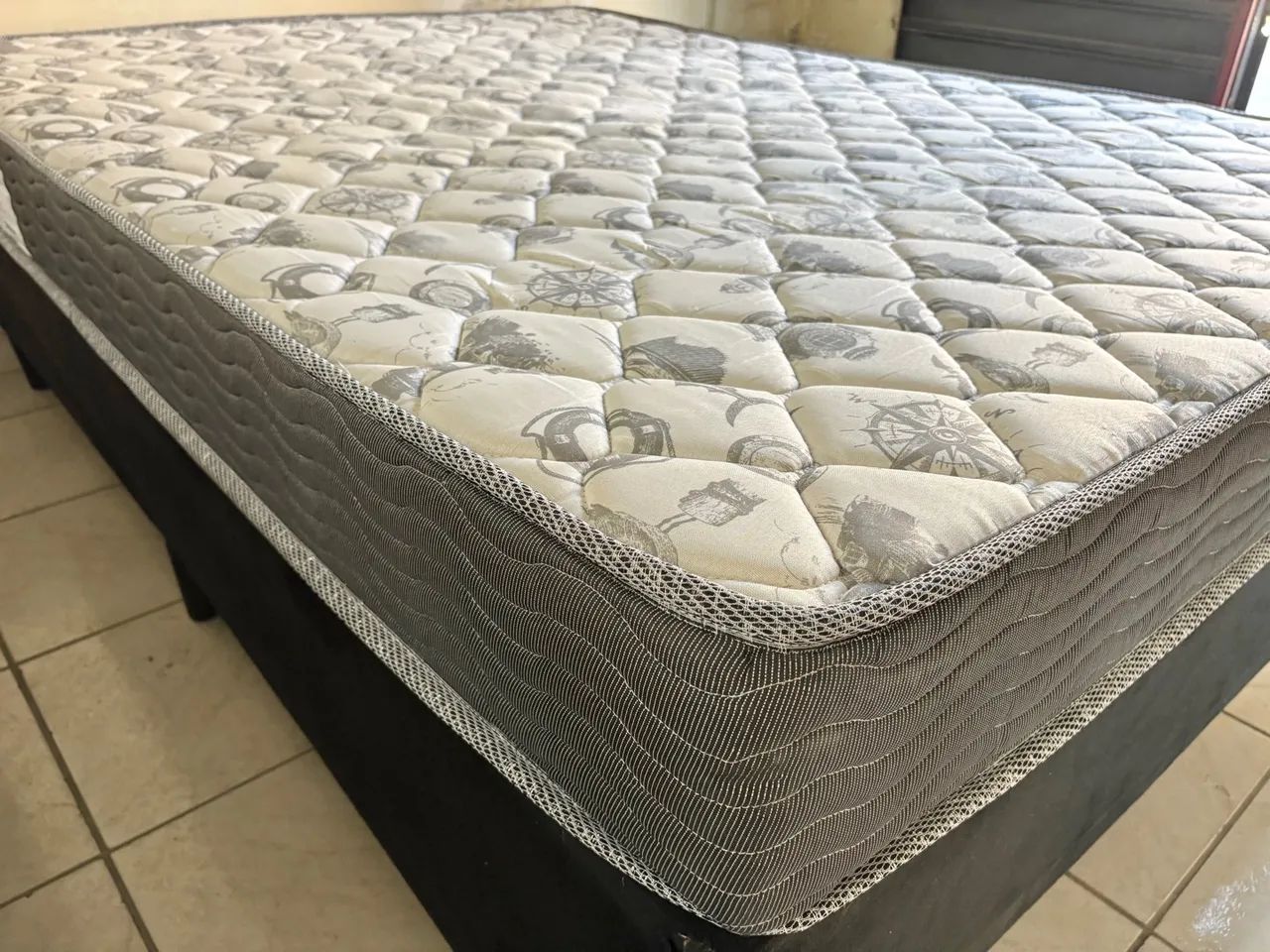 Cama box de casal , cama de casal , cama com colchão  - Foto 5