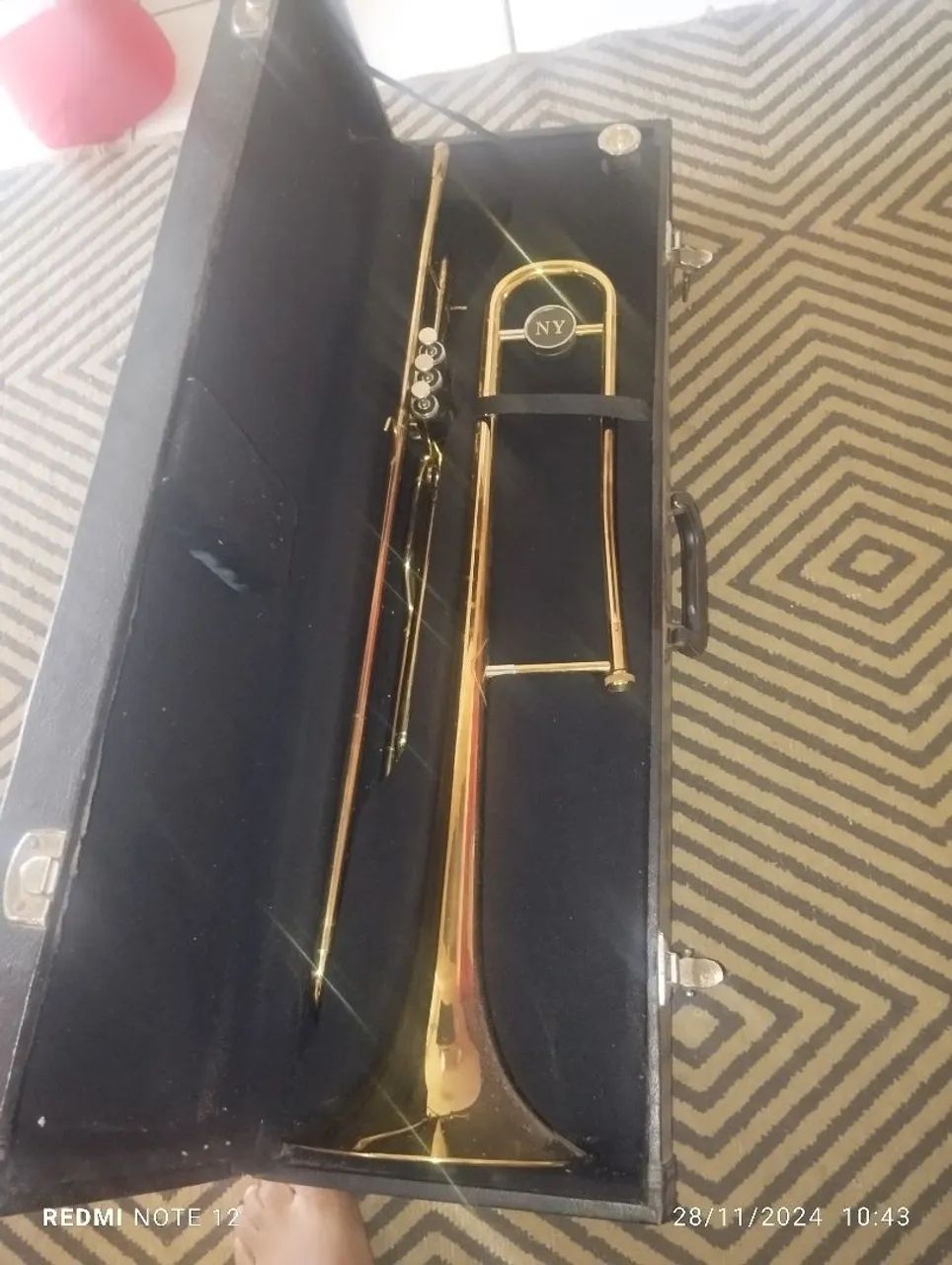 Trombone NY - Instrumento de Sopro Profissional - Foto 2