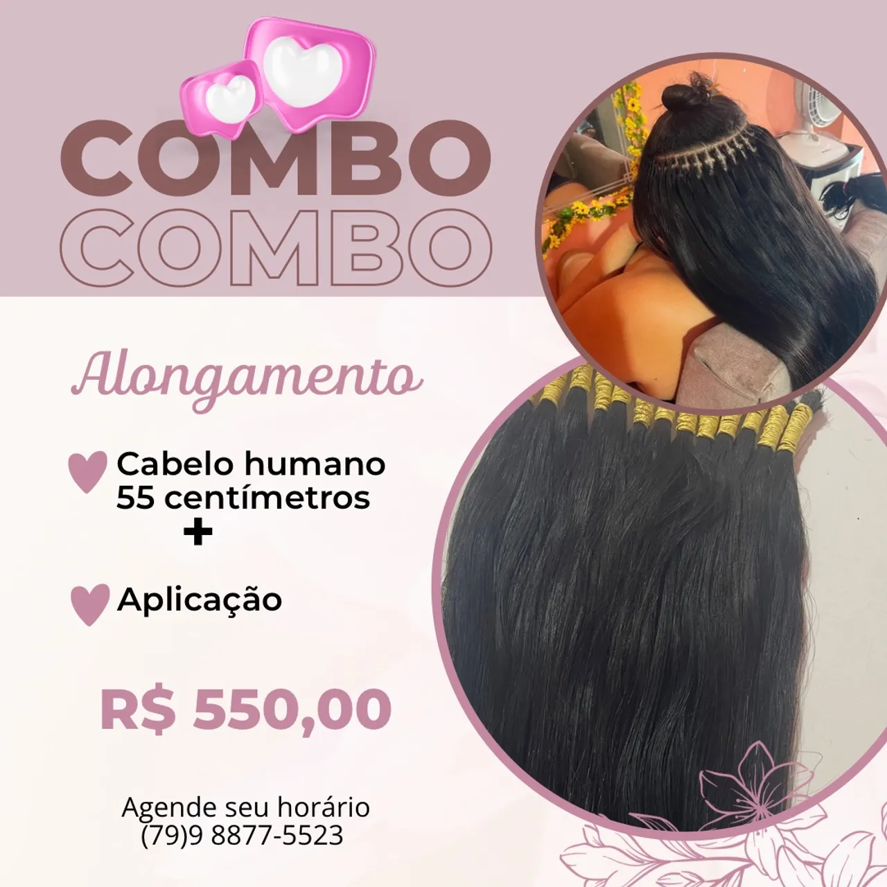 Combo Alongamento