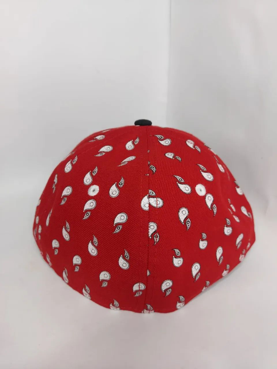 Boné New era vermelho - Branded - aba reta - 5950 - Foto 3
