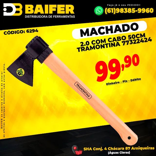 Machado 2.0 Com Cabo 50cm Tramontina