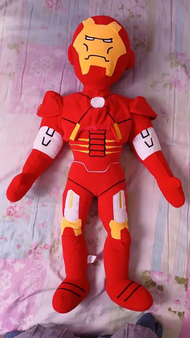 Boneco de Pelúcia Homem de Ferro - Foto 2