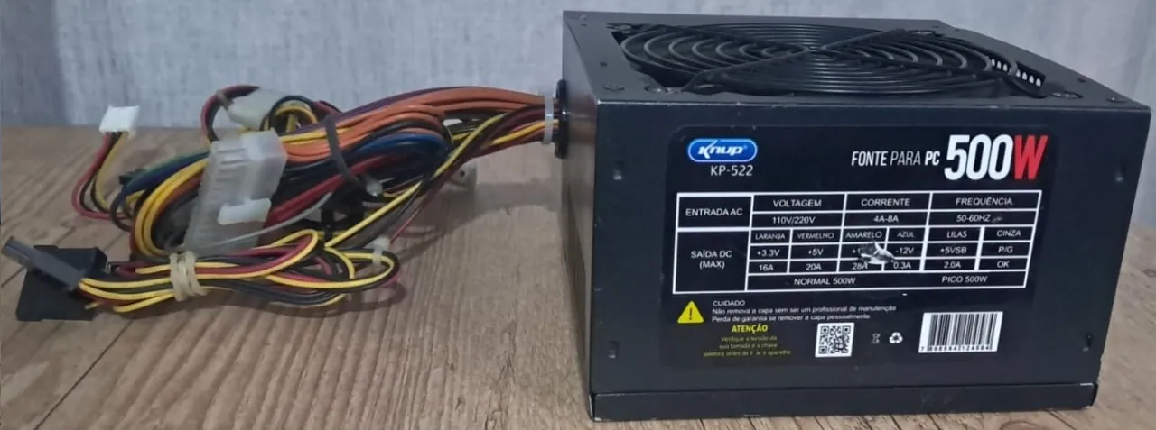 [Usada] Fonte 500W Knup