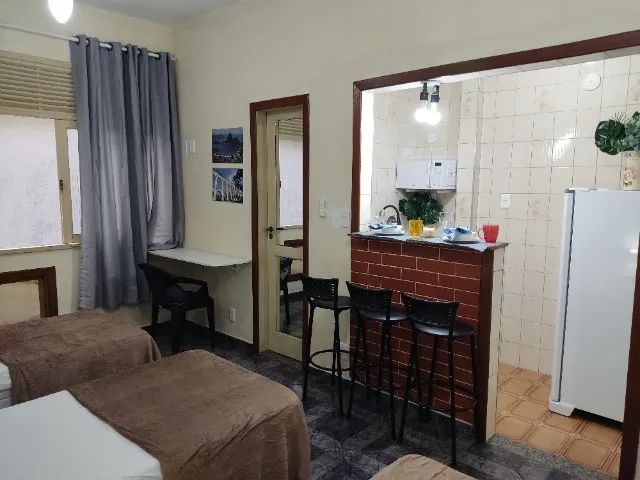 Tijuca - Studio, metrô estação Saens Pena, 3 pessoas, mobiliado, internet rápida - Foto 7