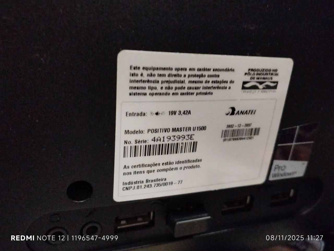 Computador All in One Positivo i3 tela 19"64842073842945124