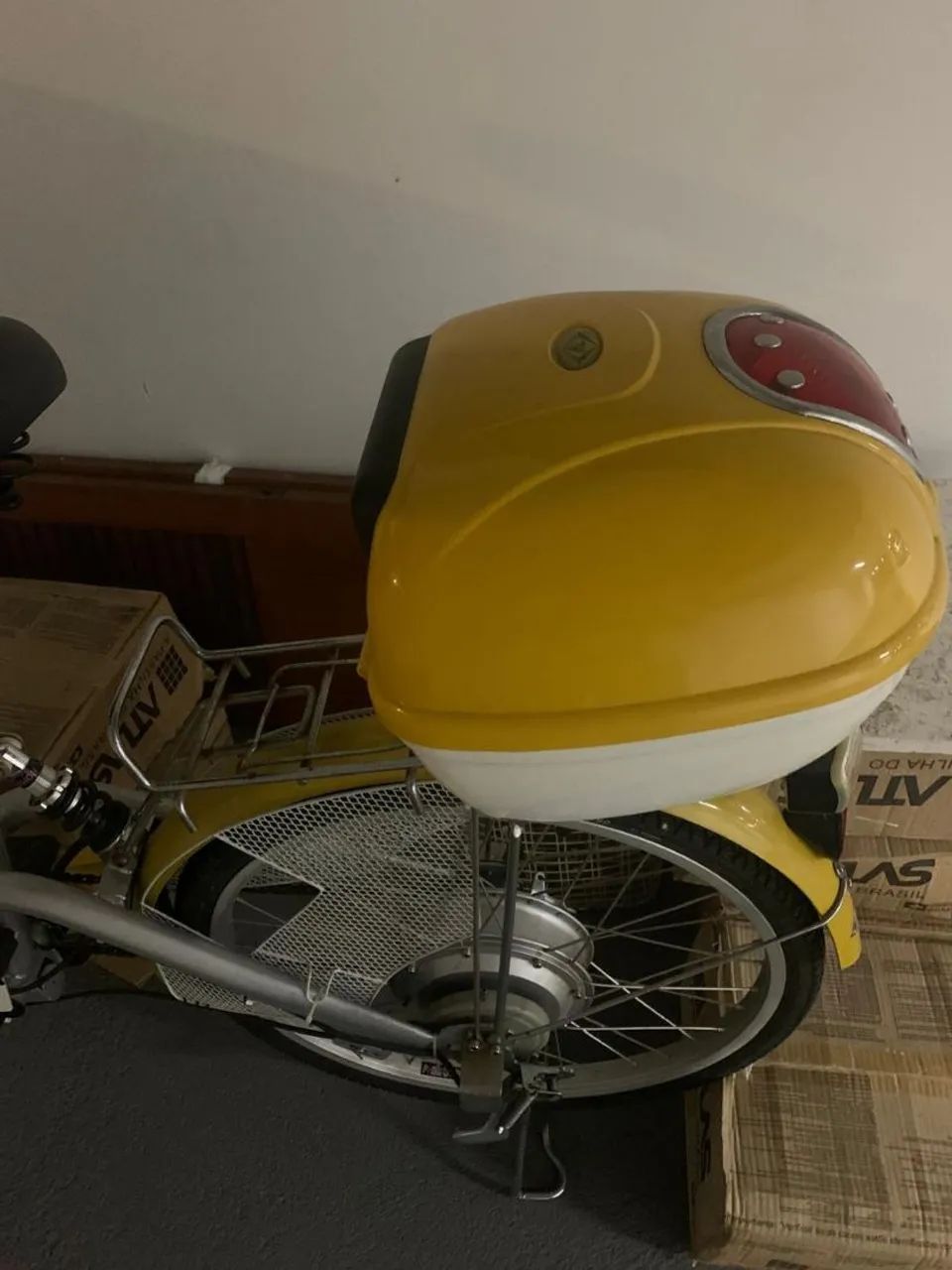 Bike elétrica com pouquíssimo uso e bateria nova - Foto 2