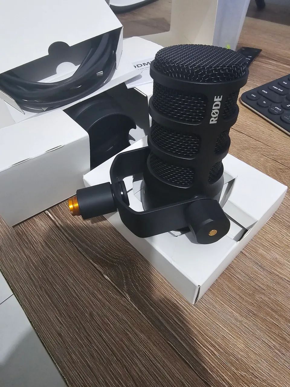 Microfone Rode PodMic USB - Foto 2
