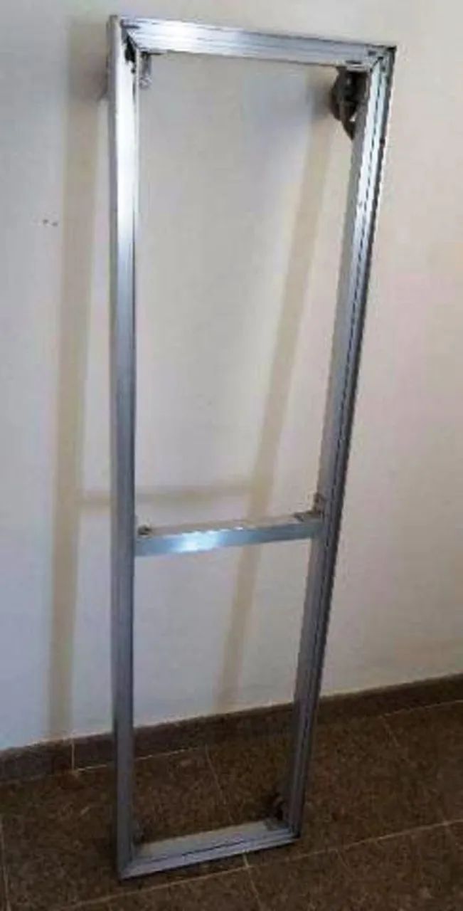 Carro Carrinho Suporte de Transporte Alumínio para Lojas Comerciais  