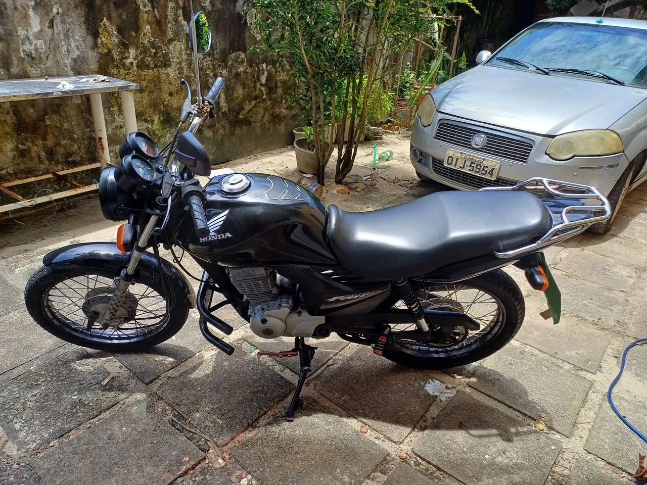Honda Fan 125 2009 Pardida eletrica.Só no ponto de transferir. - Foto 13