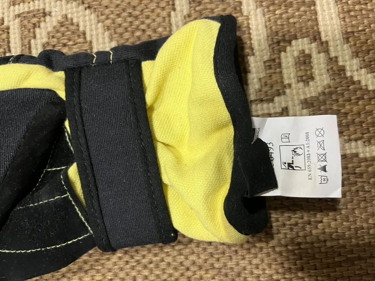 Luva de Combate a Incêndio Bombeiro Jobfire