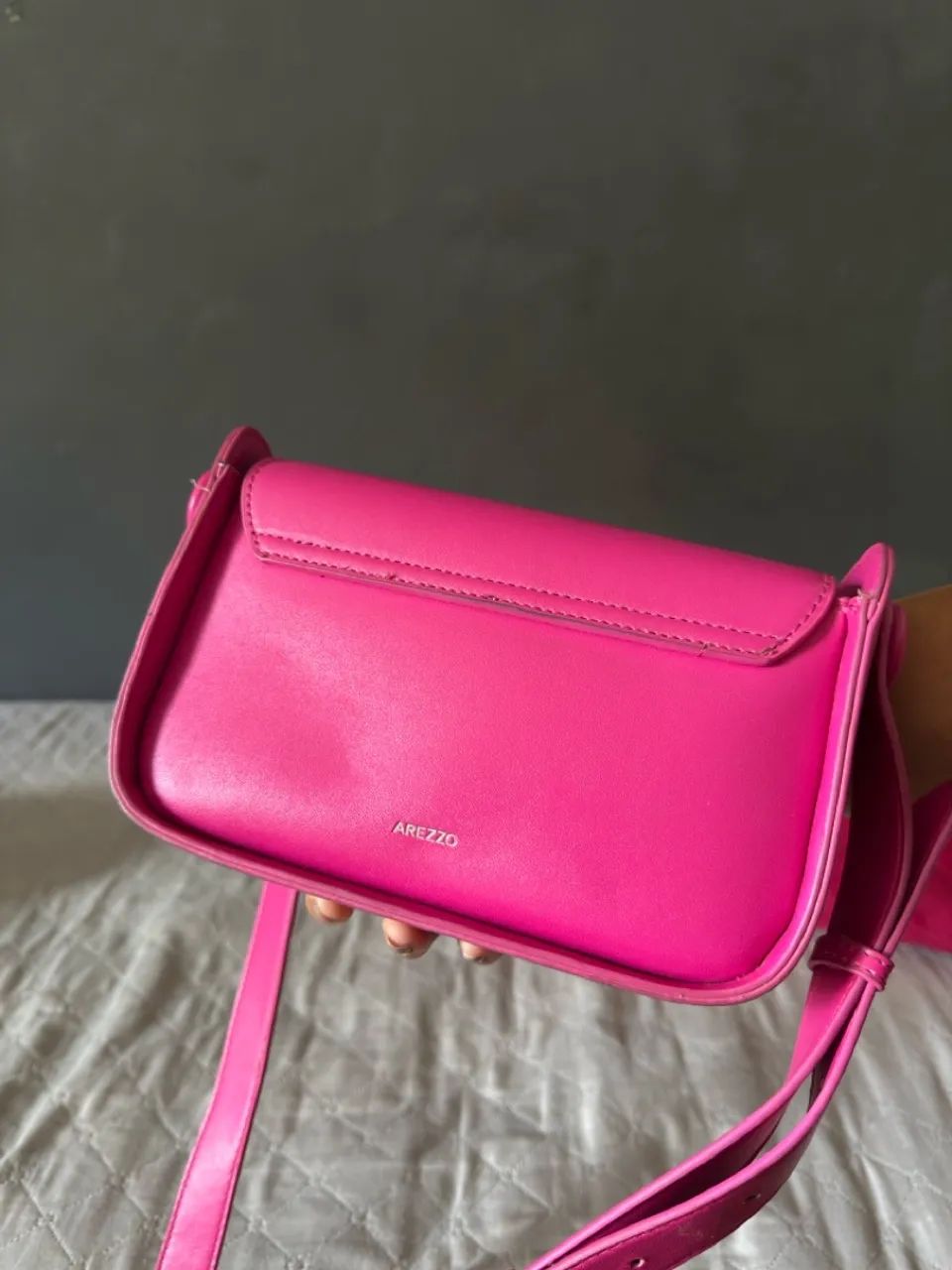 Bolsa de Ombro Rosa - Foto 2