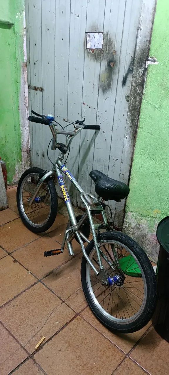 Bicicleta cromada aro 16