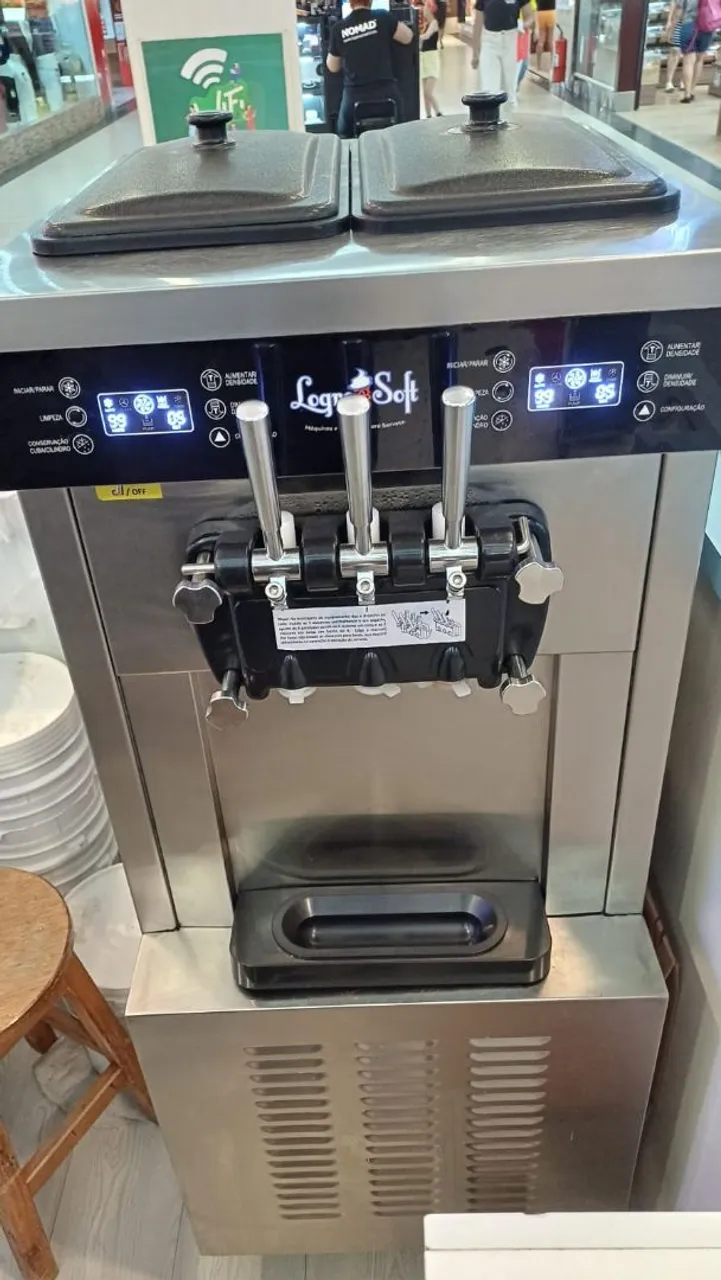 Máquina de sorvete Logro Soft.