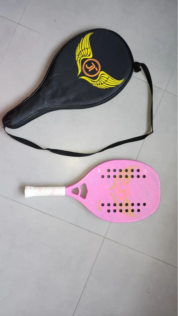 Raquete de Beach Tennis fibra de carbono - Foto 2