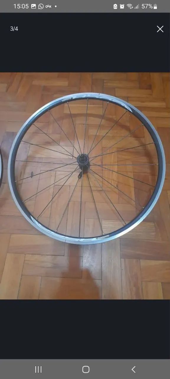 Par de rodas Shimano R500 - Foto 3