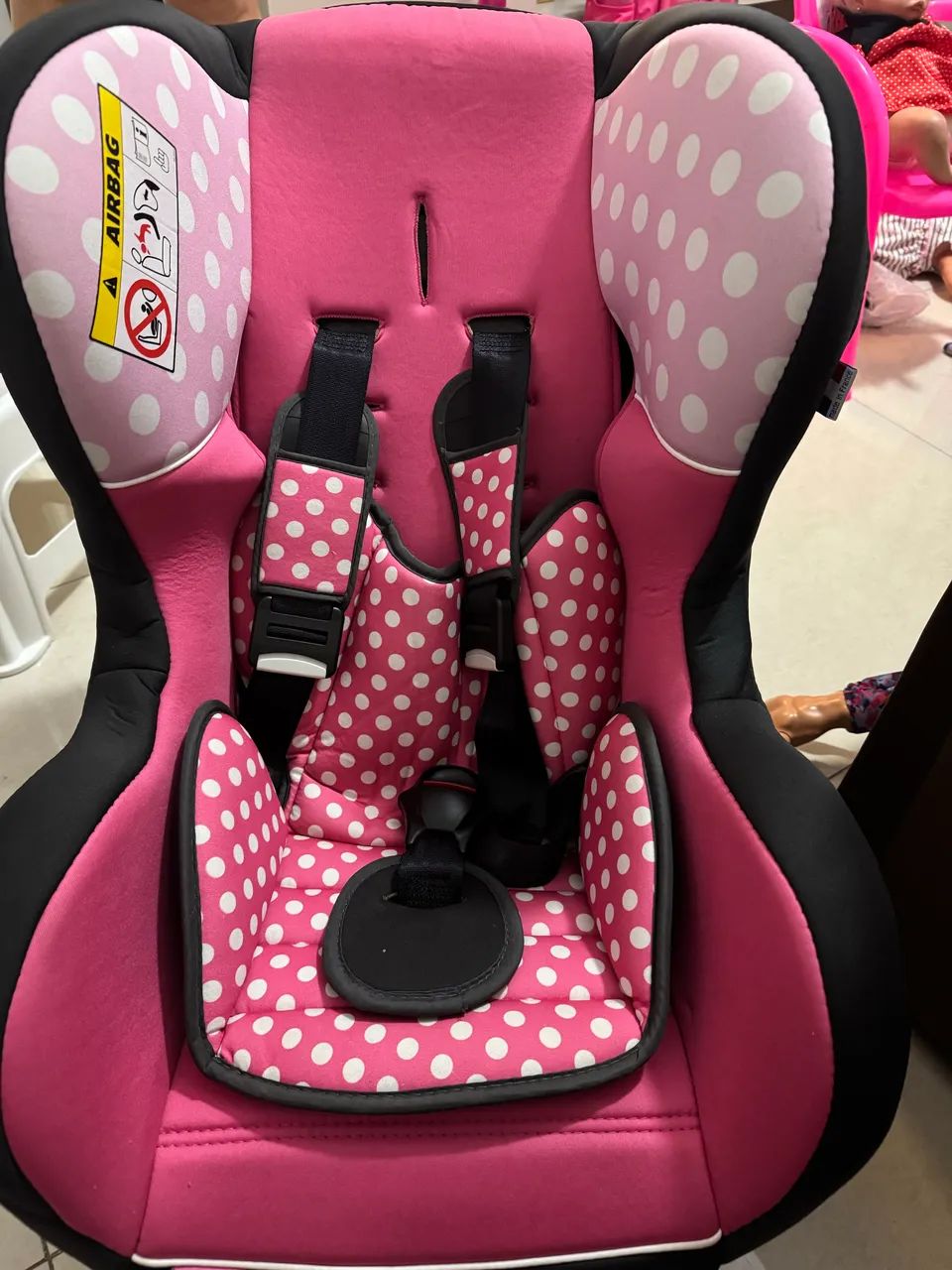 Cadeirinha infantil Minie para carro - Foto 5