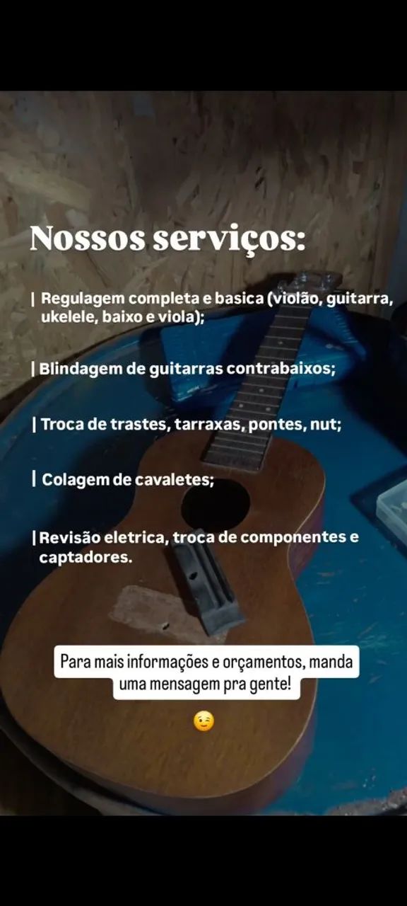 Serviços de luthieria - Kruma Luthieria