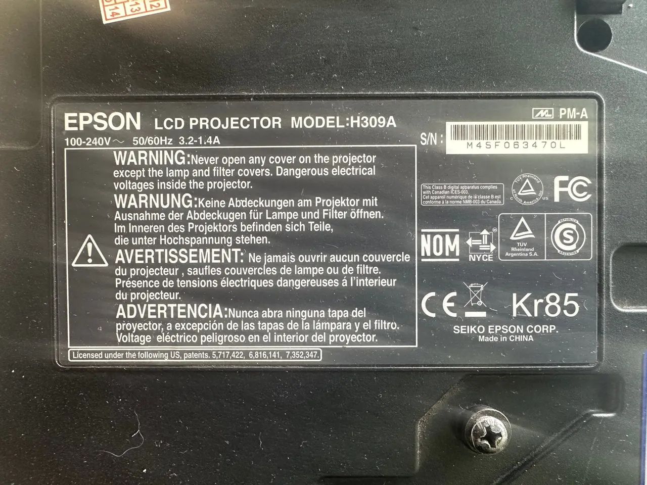 Projetor Epson Kr85 - Foto 5