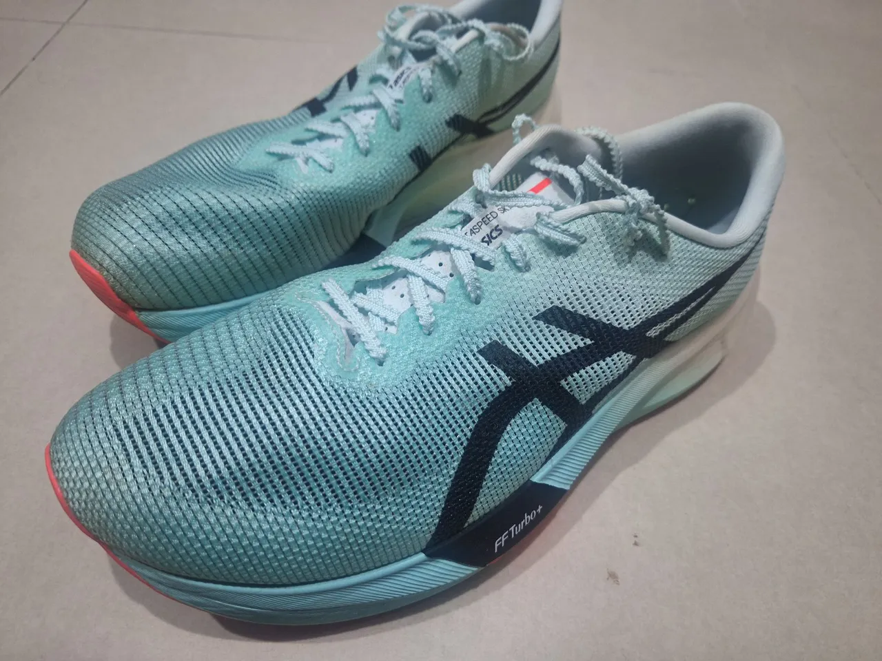 Tênis Asics Metaspeed Sky Paris - Azul Turquesa