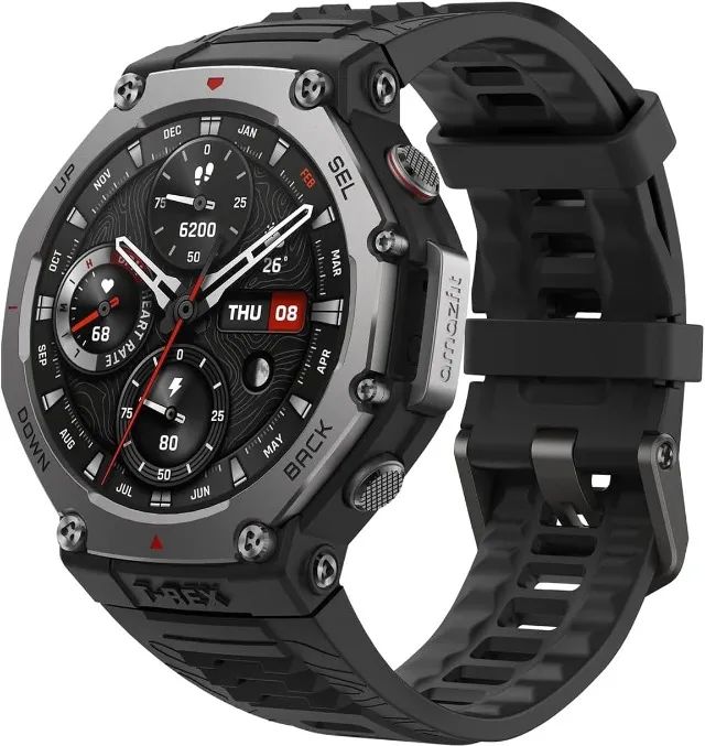 Relógio Smartwatch Amazfit T-rex 3 Preto ou Cinza. - Foto 4