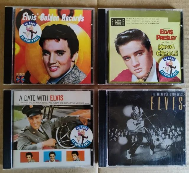 04 CDs Elvis Presley