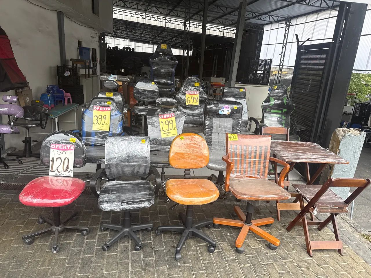 Cadeira escritório vários modelos 