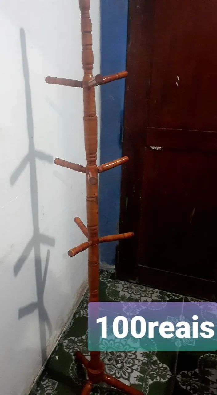 Sapateiro,varal de roupas ,espelho e cabide - Foto 4