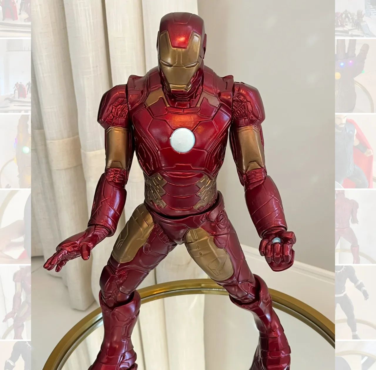 Boneco homem de ferro - Iron man 50 cm