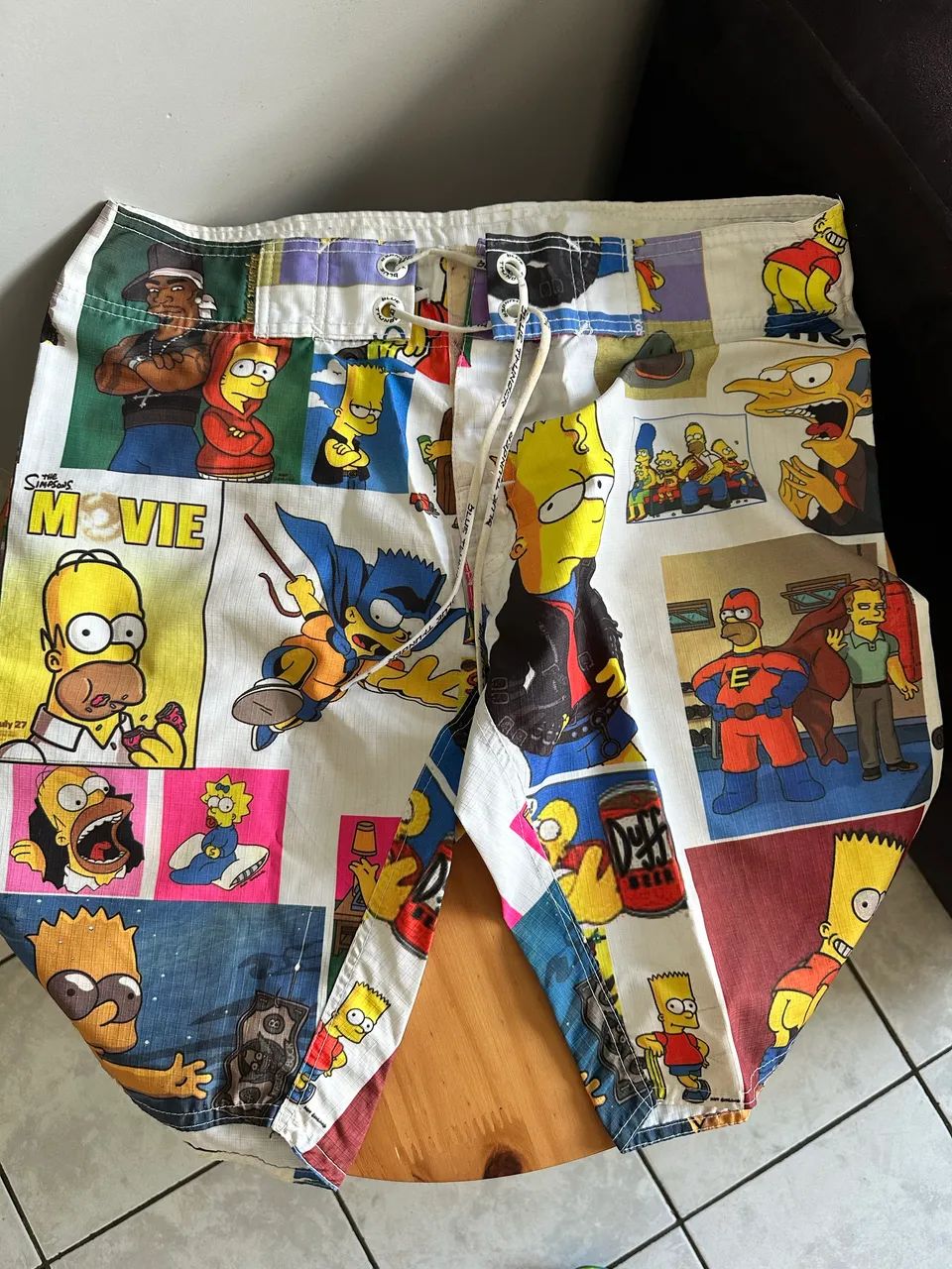 Short praia simpsons TAM: M (38/40)