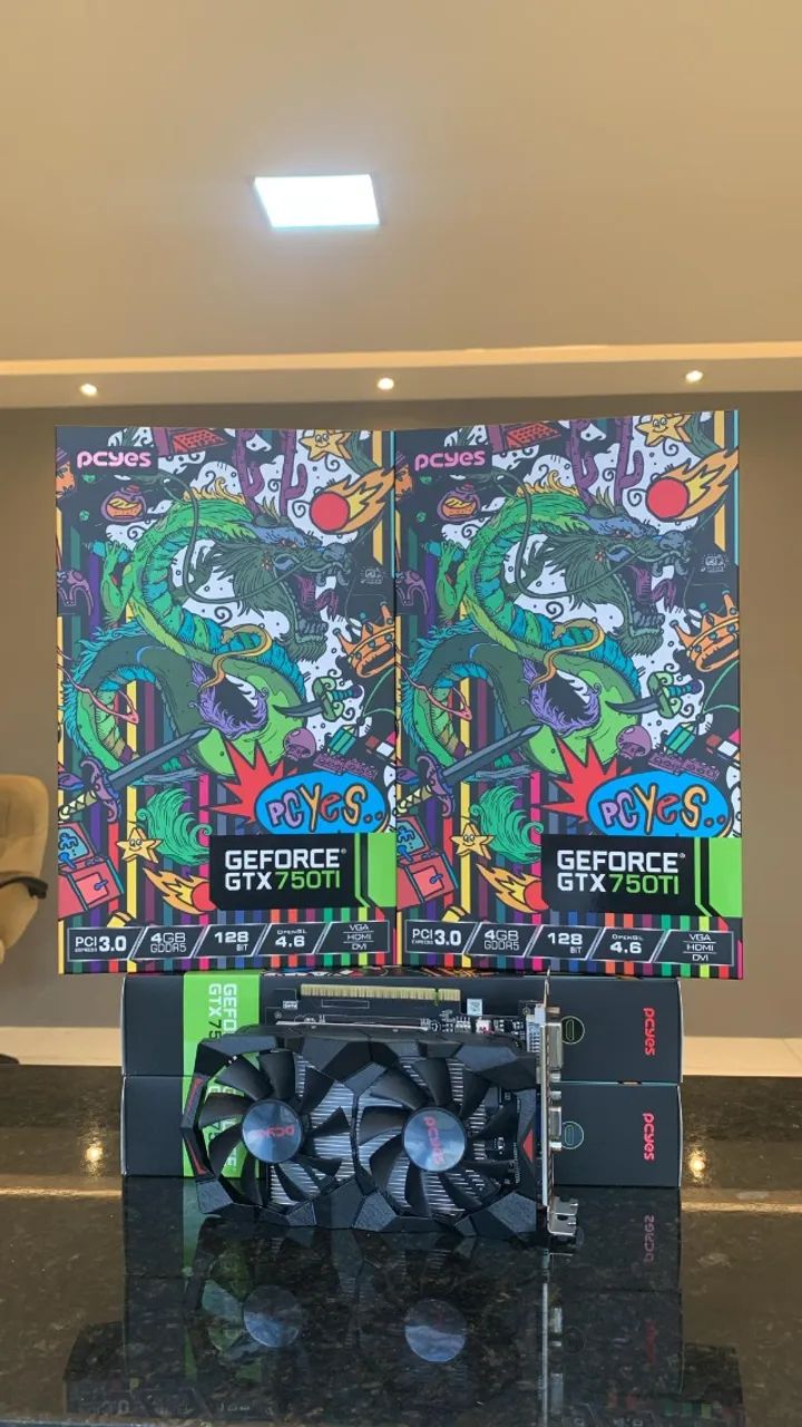 Placa de Vídeo - GTX 750TI , 4GB, GDDR5, Nova. - Foto 3