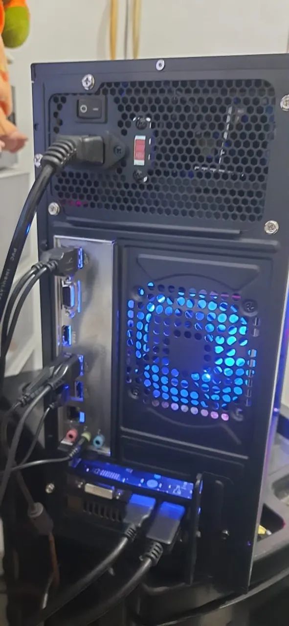 pc gamer i7 3470 placa video rx550 ssd 120gb + ssd 120gb 10 gb de ram - Foto 3