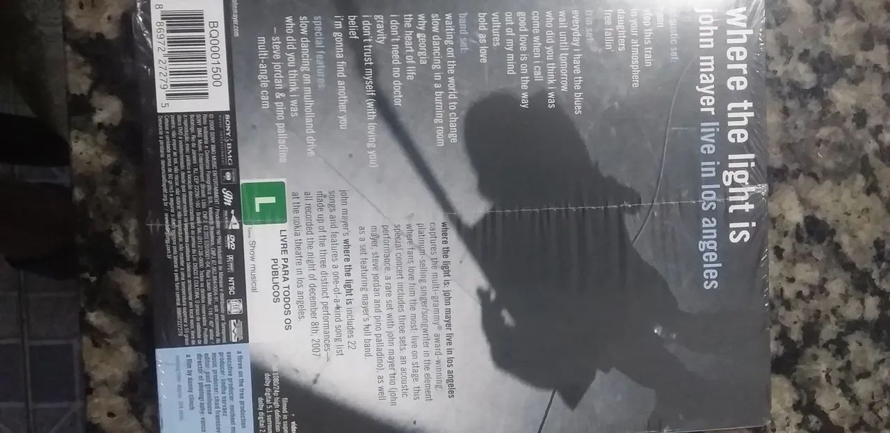 CD John Mayer - Where the Light Is - Foto 2