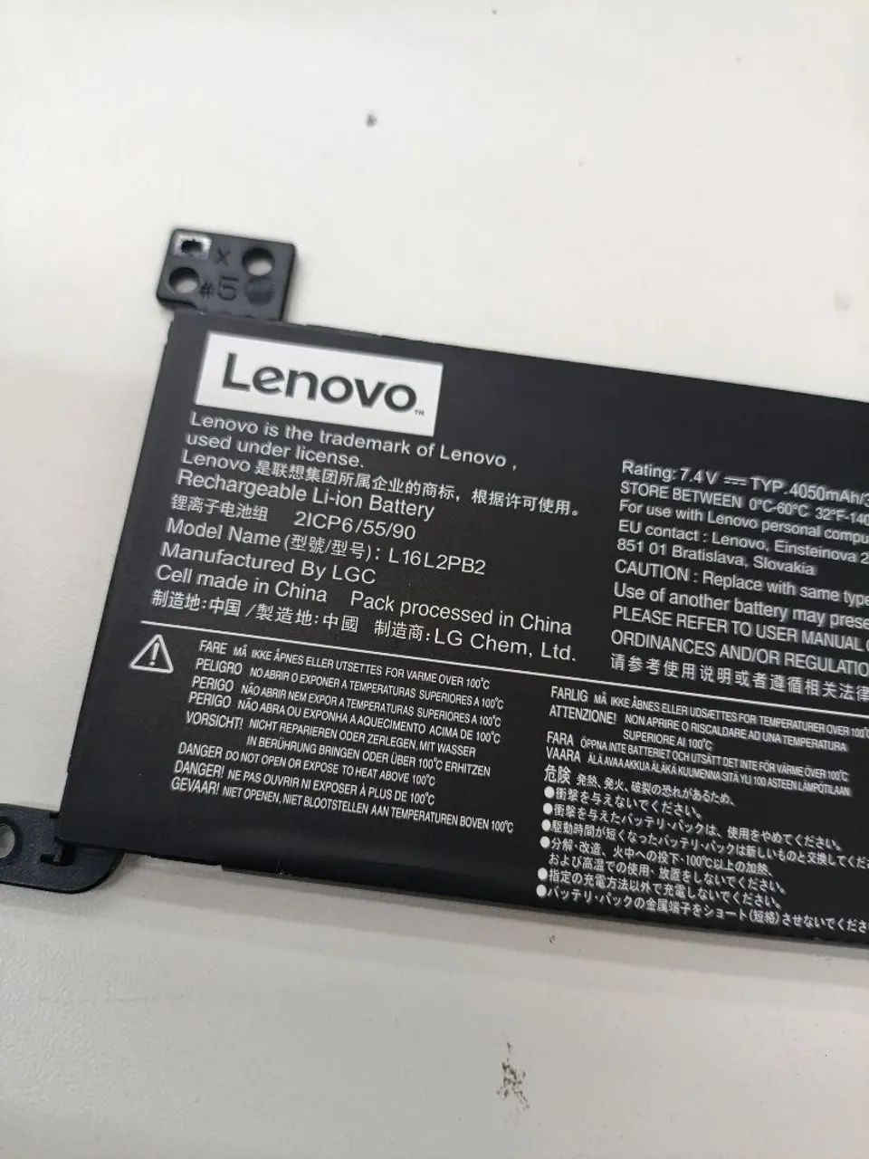 Bateria Lenovo s145 original funcionando perfeitamente modelo 2lcp6/55/90 - Foto 2