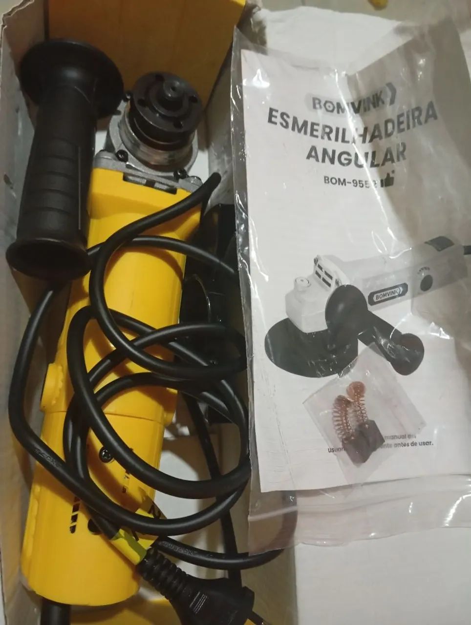Esmerilhadeira Angular/ 850w 220v - Foto 4