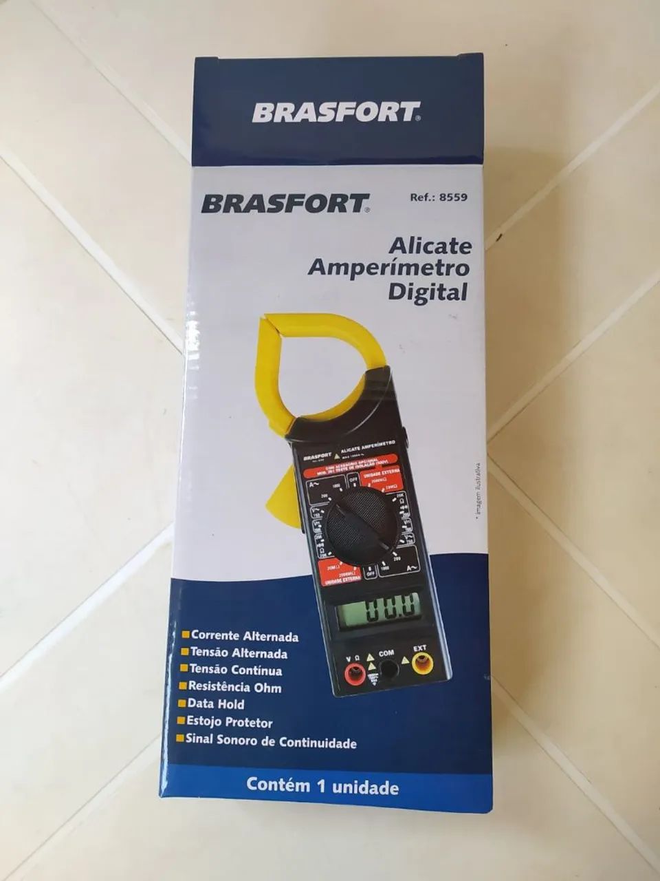 Alicate Amperímetro Digital Brasfort 8559