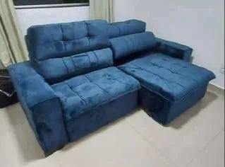 Sofá  2,50m Retrátil e Reclinável (FAZEMOS ENTREGA DF E ENTORNO)